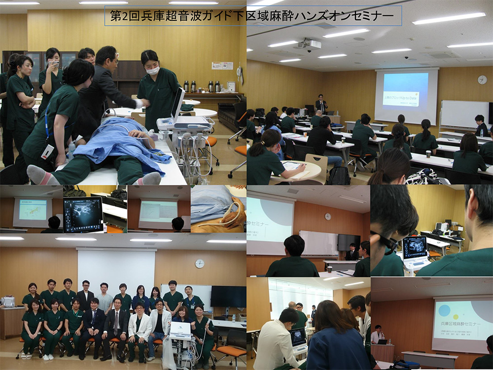 第2回兵庫超音波ガイド下区域麻酔ハンズオンセミナーを開催しました